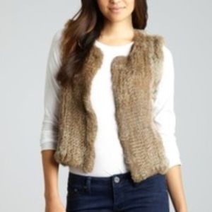 525 America Luxe Rabbit Fur Vest